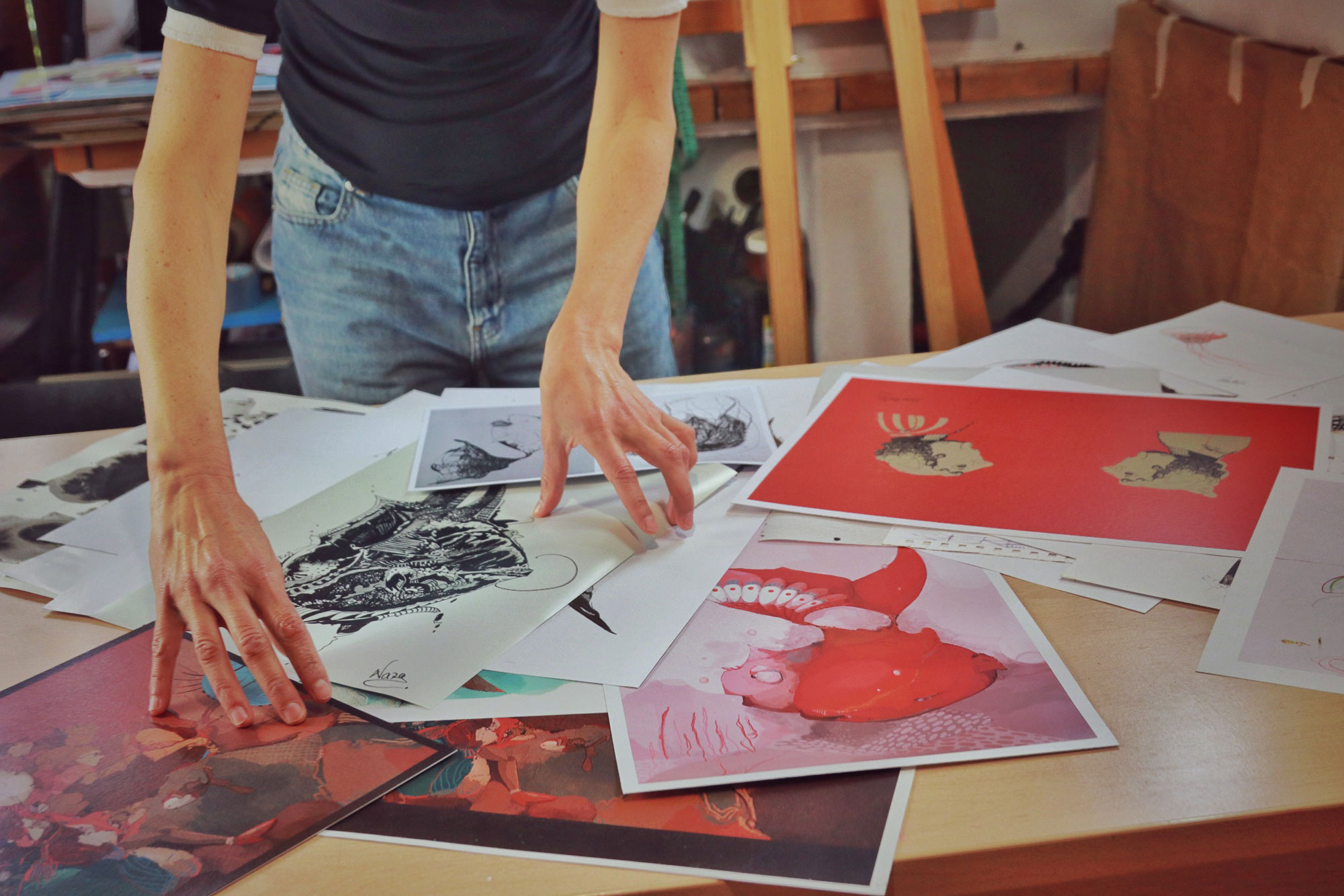 Naza Martín, artista visual canaria